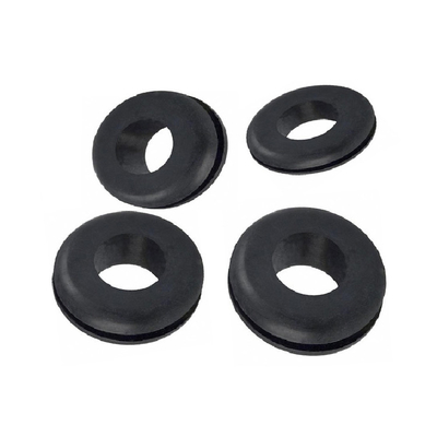 Multicolore résistant de 1,25 pouces de silicone en caoutchouc de vieillissement antipoussière de canon isolant