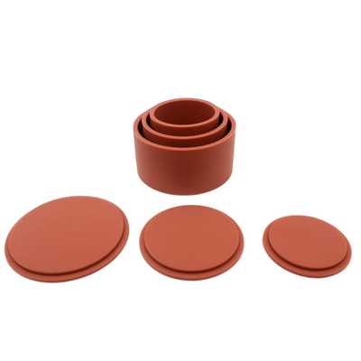Le récipient d'entreposage non-toxique de silicone d'EPDM a comprimé l'outil réutilisable de cuisine de silicone