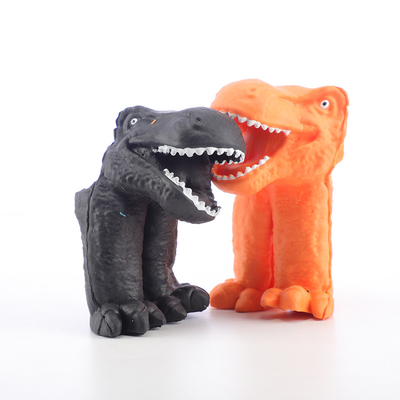 Flexible écologique de silicone en caoutchouc de dinosaures durables mous de jouets