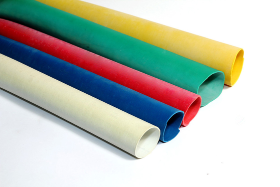 Anti échaudez calorifuge insipide coloré de tuyauterie flexible de silicone