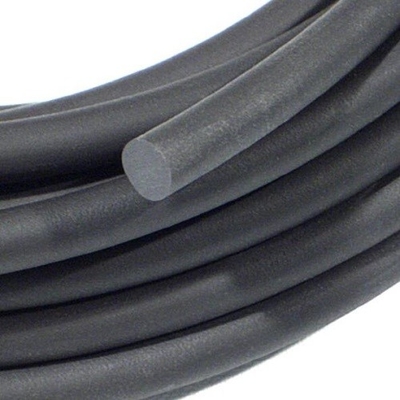 Densité ronde résistante UV 0.7g/Cm3 d'Oilproof de corde en caoutchouc de silicone