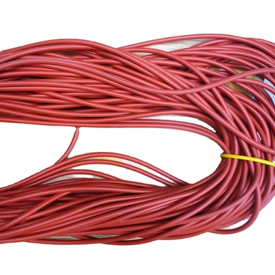 Non-toxique résistant UV coloré antidéflagrant de corde en caoutchouc de silicone