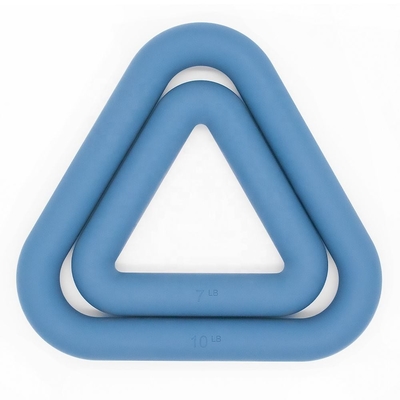 Puissance libre Ring Dumbbells de poids de Kettlebell de triangle d'ensemble d'haltère de silicone