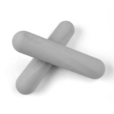 Les haltères faites sur commande de fonte de silicone de musculation de forme physique de gymnase place la perte de poids