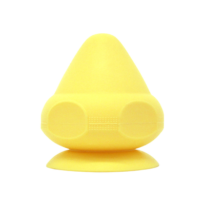 Boule de massage de dos de lacrosse de silicone de yoga pour le muscle profond de libération de tissu de point de Myofascial