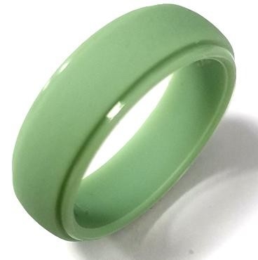 Silicone épousant des fiançailles Ring Finger Ring For Men et le logo fait sur commande de femmes