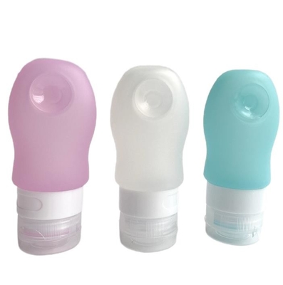 Bouteilles de voyage en silicone ensemble Tsa approuvé anti-fuite rechargeable Silicone compressible accessoires de voyage conteneurs pour Toi