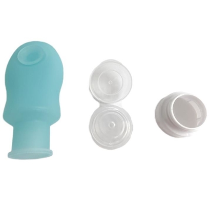 Bouteilles de voyage en silicone ensemble Tsa approuvé anti-fuite rechargeable Silicone compressible accessoires de voyage conteneurs pour Toi