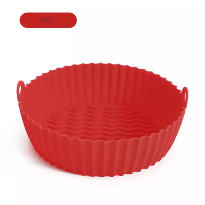 Friteuse à air Pot en silicone Friteuses à air sans danger pour les aliments Accessoires de four Remplacement du papier parchemin inflammable
