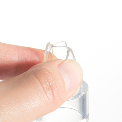 Abrasion liquide transparente antipoussière non-toxique en caoutchouc de silicone anti