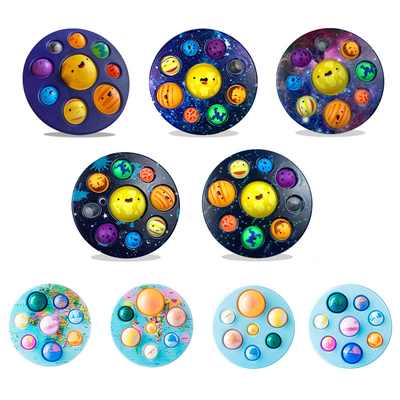 Jouets apaisants de bébé réutilisable flexible, anti jouets de silicone d'abrasion pour des enfants