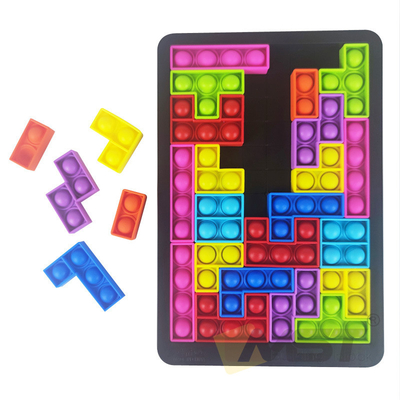 Jouets éducatifs multicolores de blocs constitutifs, bloc constitutif d'enfant Wearproof