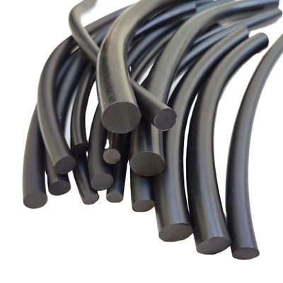 Solide calorifuge inodore autour de la corde en caoutchouc, Corona Resistant Silicone Rubber Rope