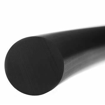 Ultra-léger résistant à l'acide de silicone de FKM de corde noire antiusure en caoutchouc