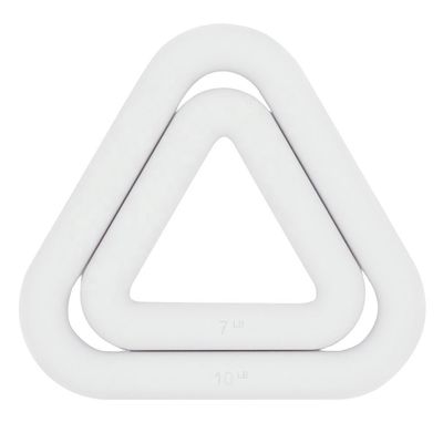 Les haltères de silicone de musculation de forme physique de 7LB 10LB pèlent amical
